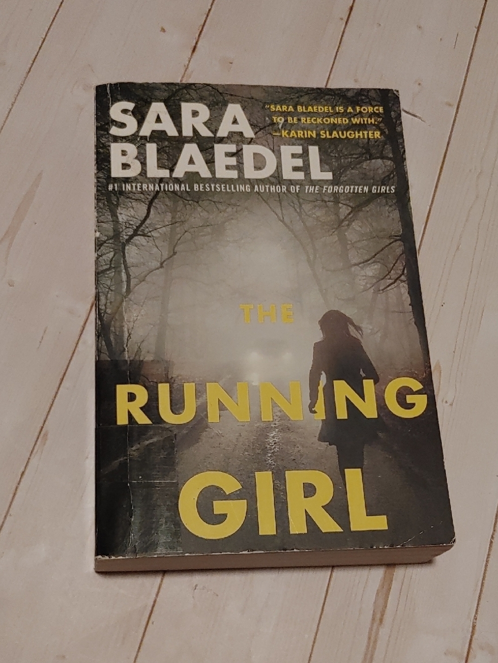 The Running Girl Adult Thriller Fiction Book By Sara Blaedel